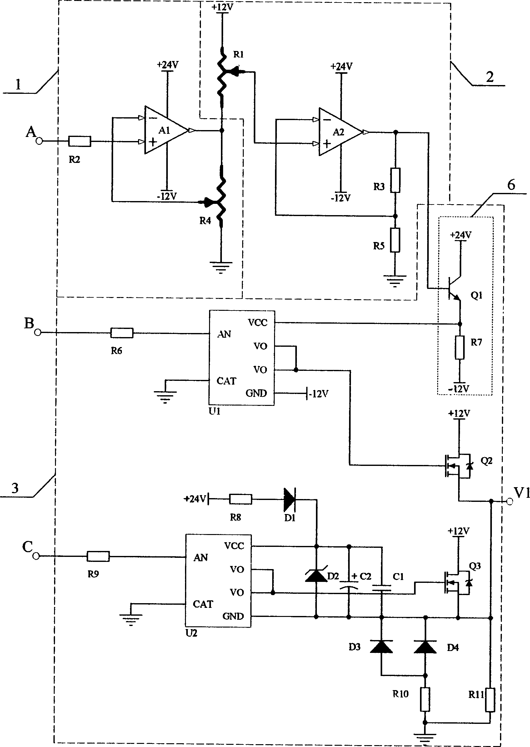 High-frequency power amplifying circuit