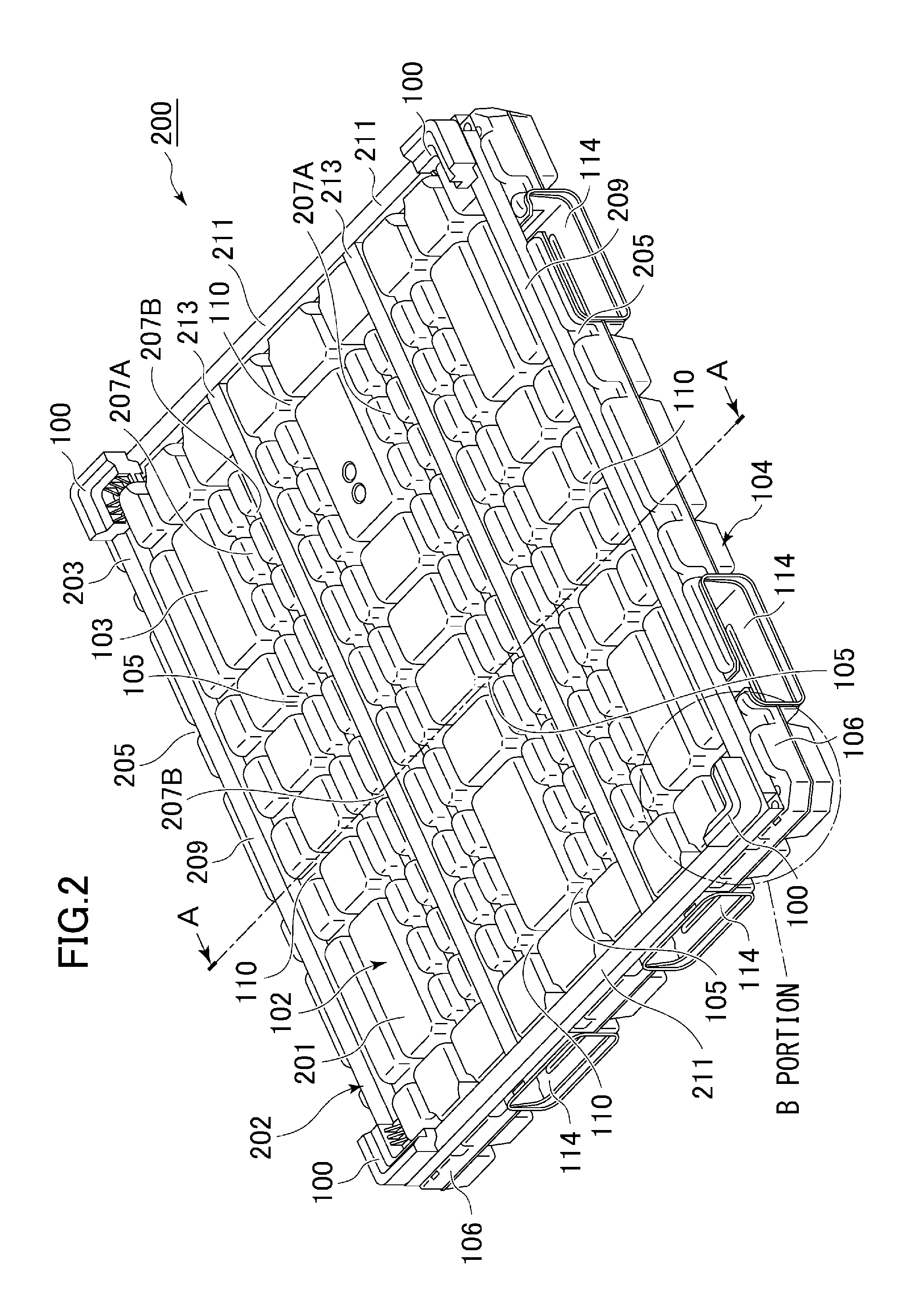Rectangular thin panel conveyance unit