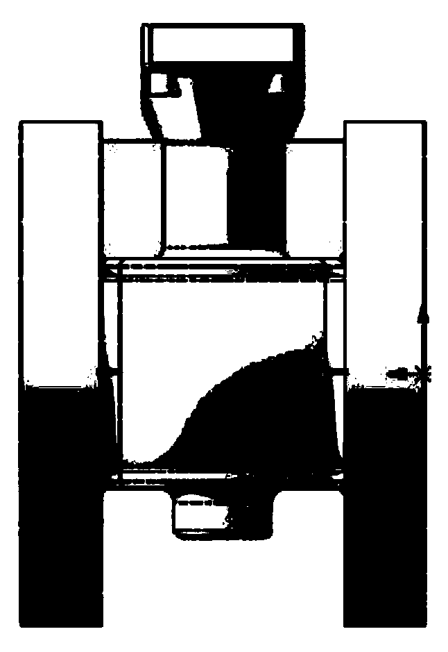 Investment casting production technology of valve casting, and valve casting