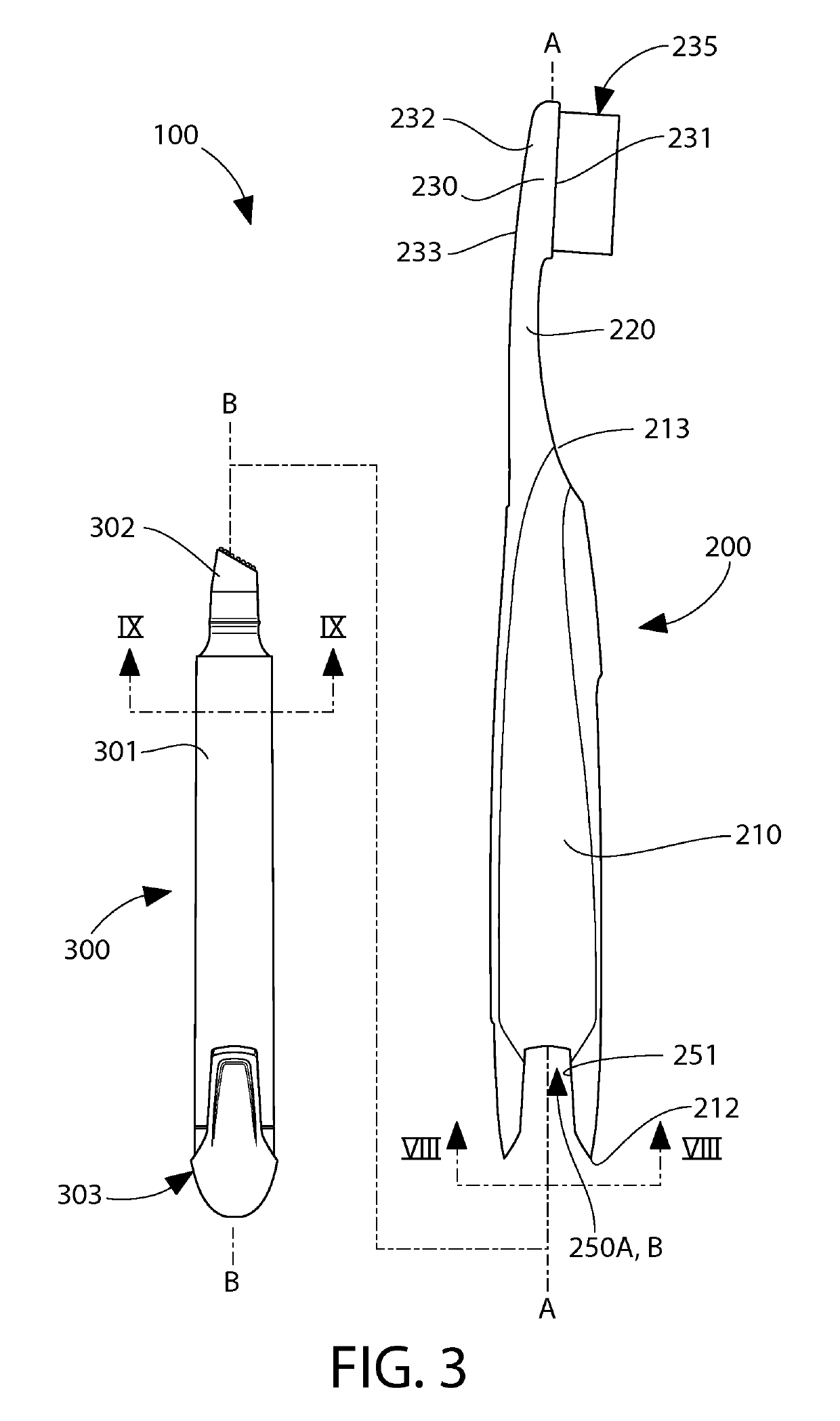 Oral care system and oral care material dispenser