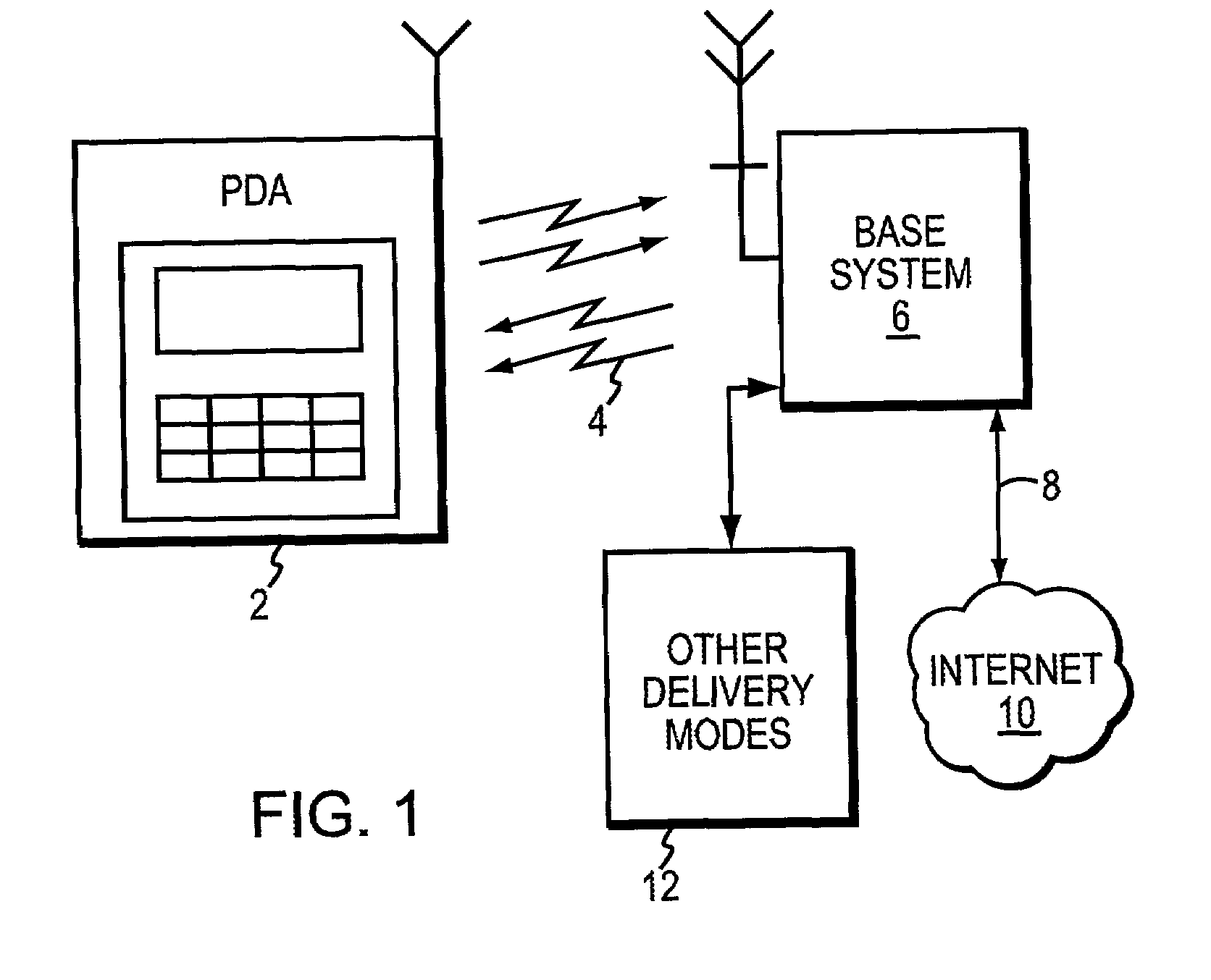 Wireless messaging system to multiple recipients