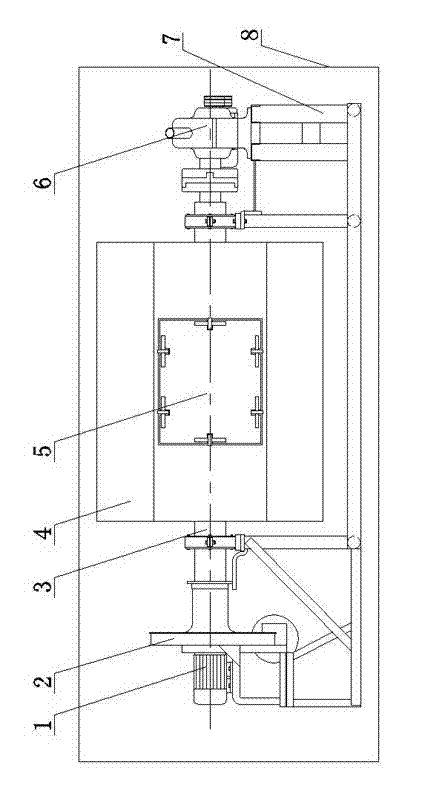 Device for removing surface attachment of steel shovel