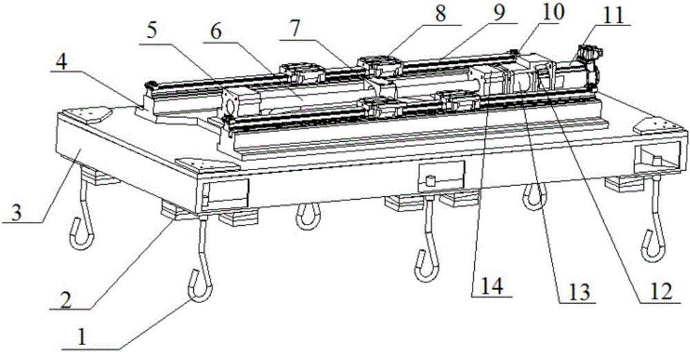 Aircraft panel high-lock bolt pressing-in device