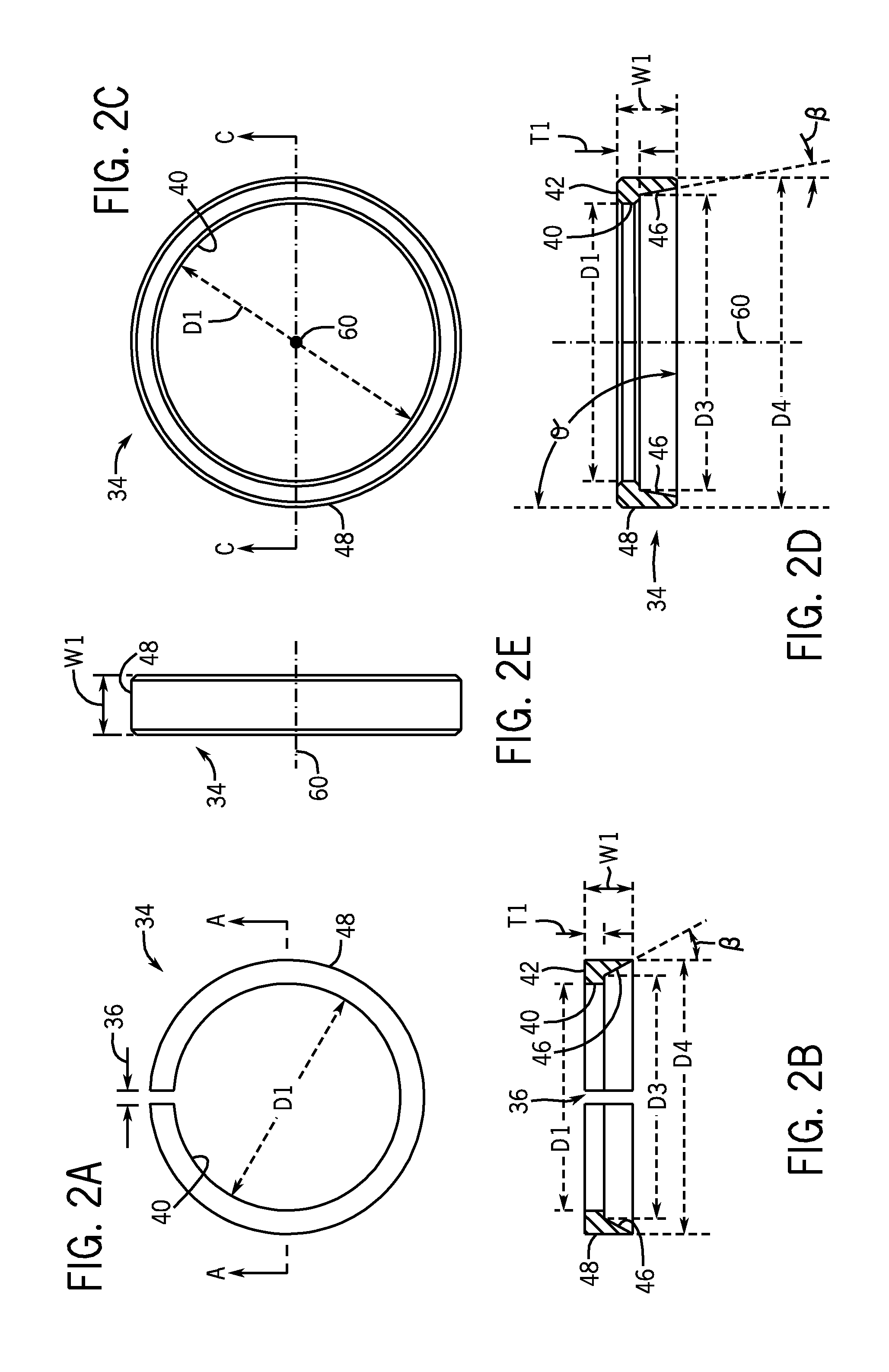 Hydraulic Brake Master Cylinder with Back-up Ring