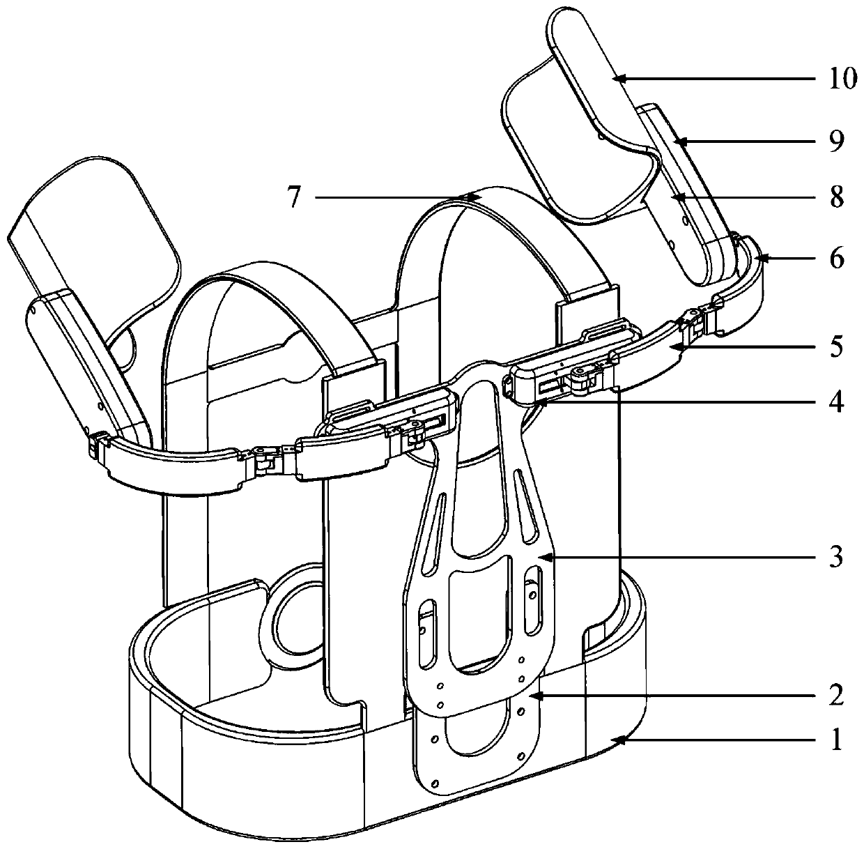 A kind of shoulder-assisted lifting exoskeleton