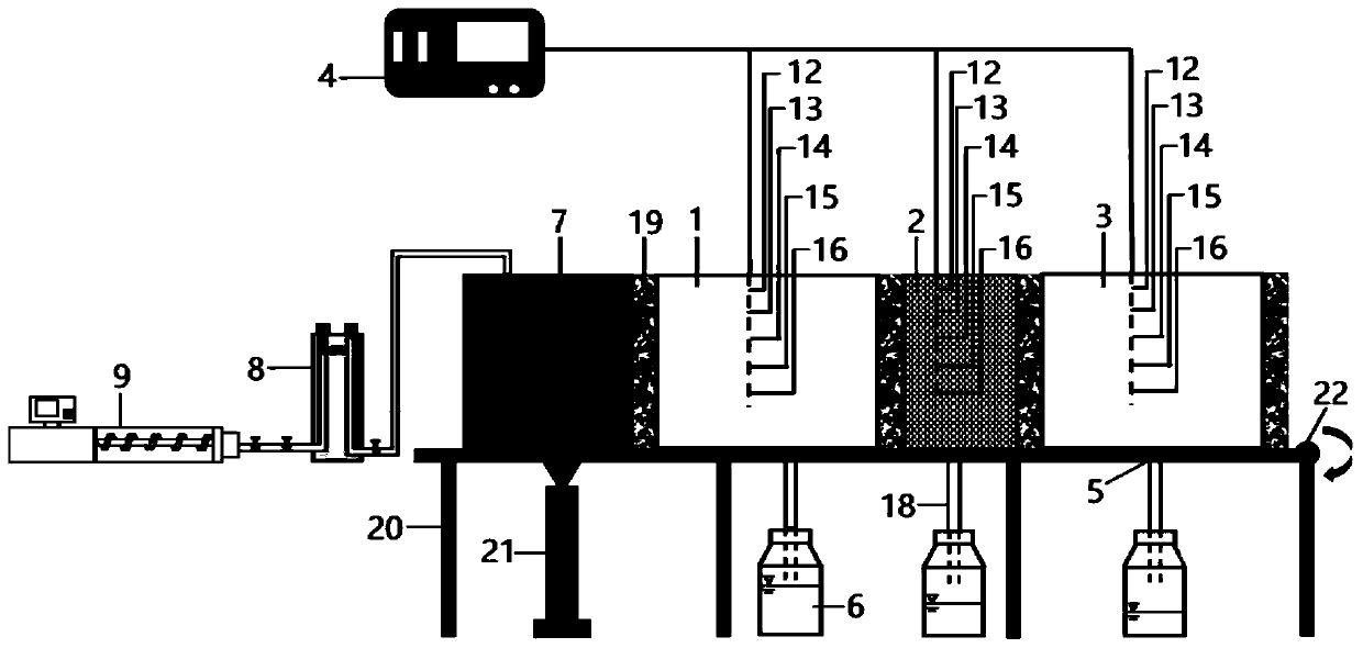 System and method for measuring engineering barrier performance parameters of contaminated site