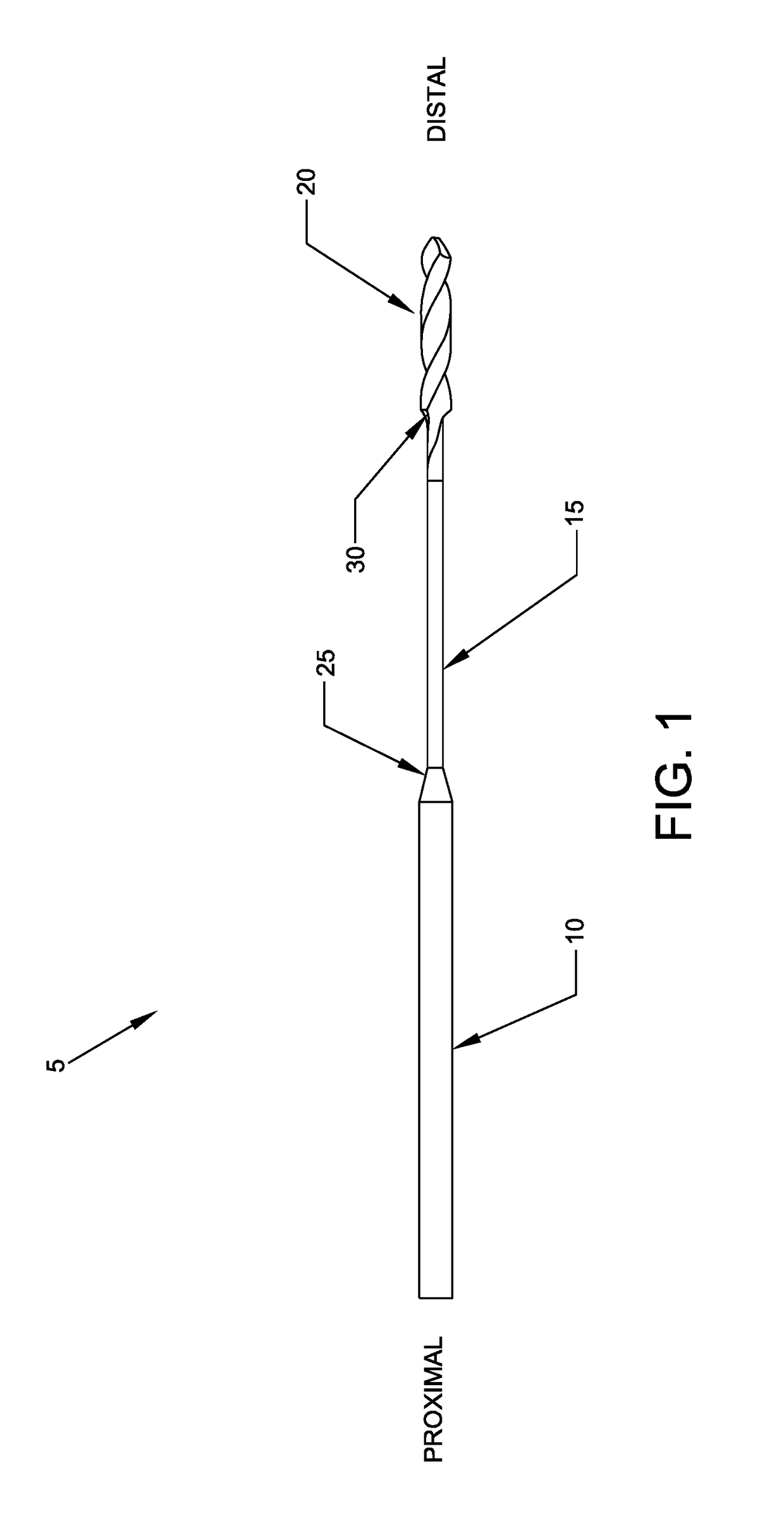 Flexible drill bit and angled drill guide for use with the same