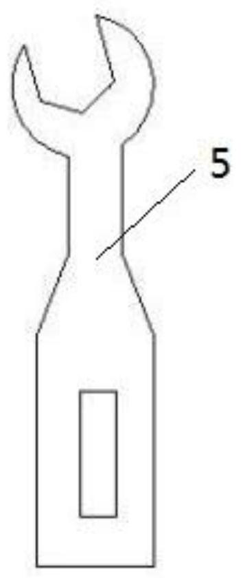 Clamping rod extrusion test device and use method