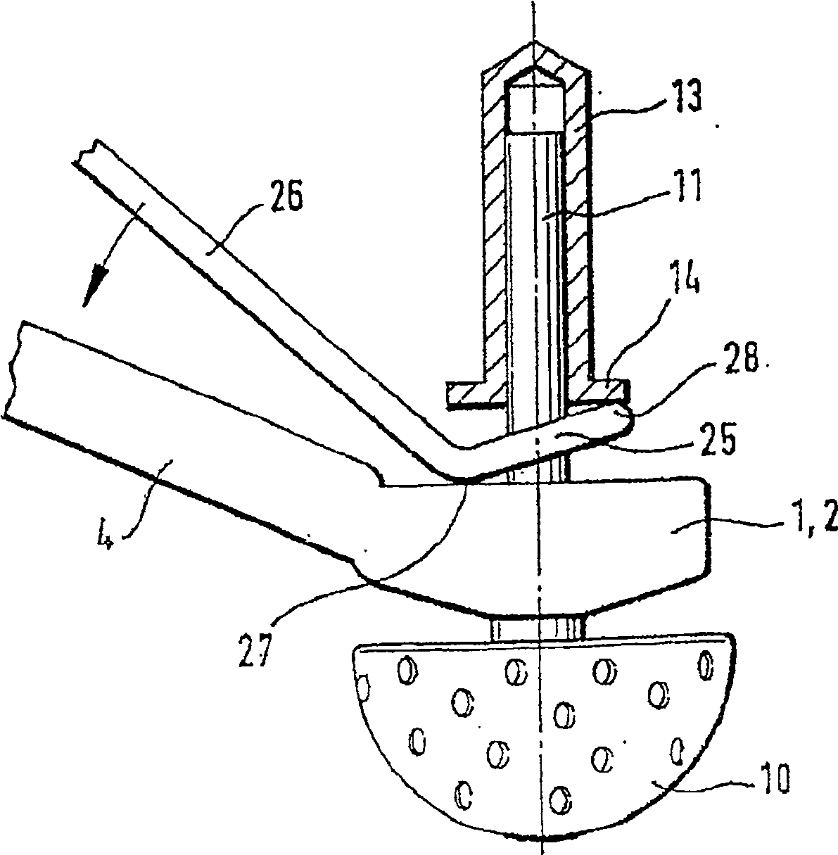 Surgical appliance for milling acetabulum