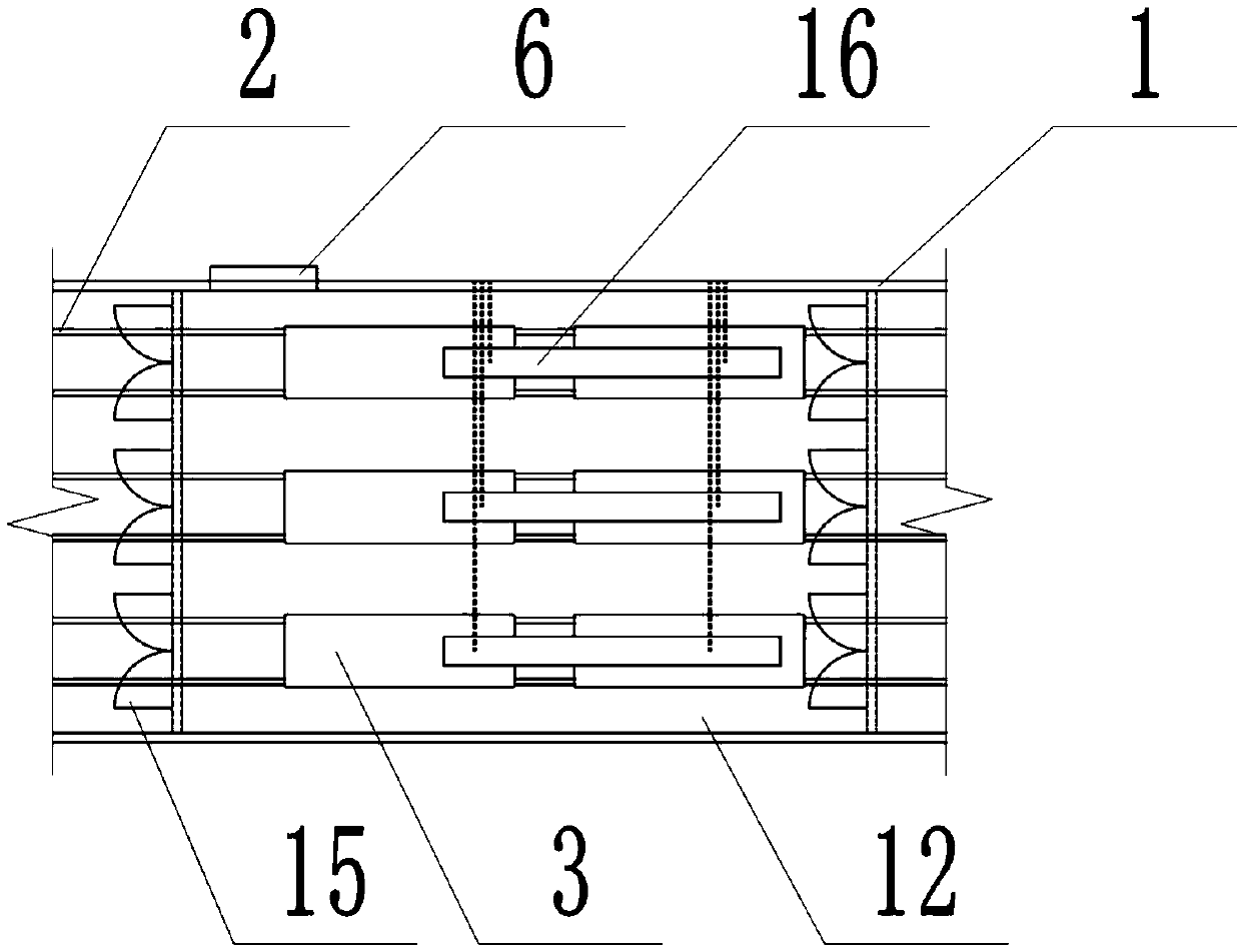 Efficient prefabricated concrete shield segment steam-curing kiln and application method thereof