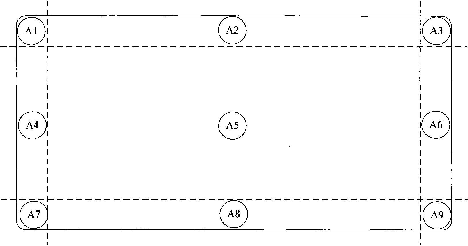Method for dynamically displaying rounded angle rectangle on web pages and web server