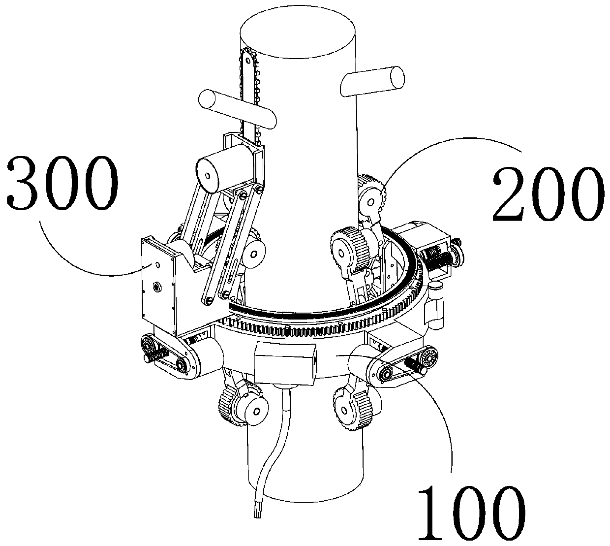 Automatic pruner for greening seedlings