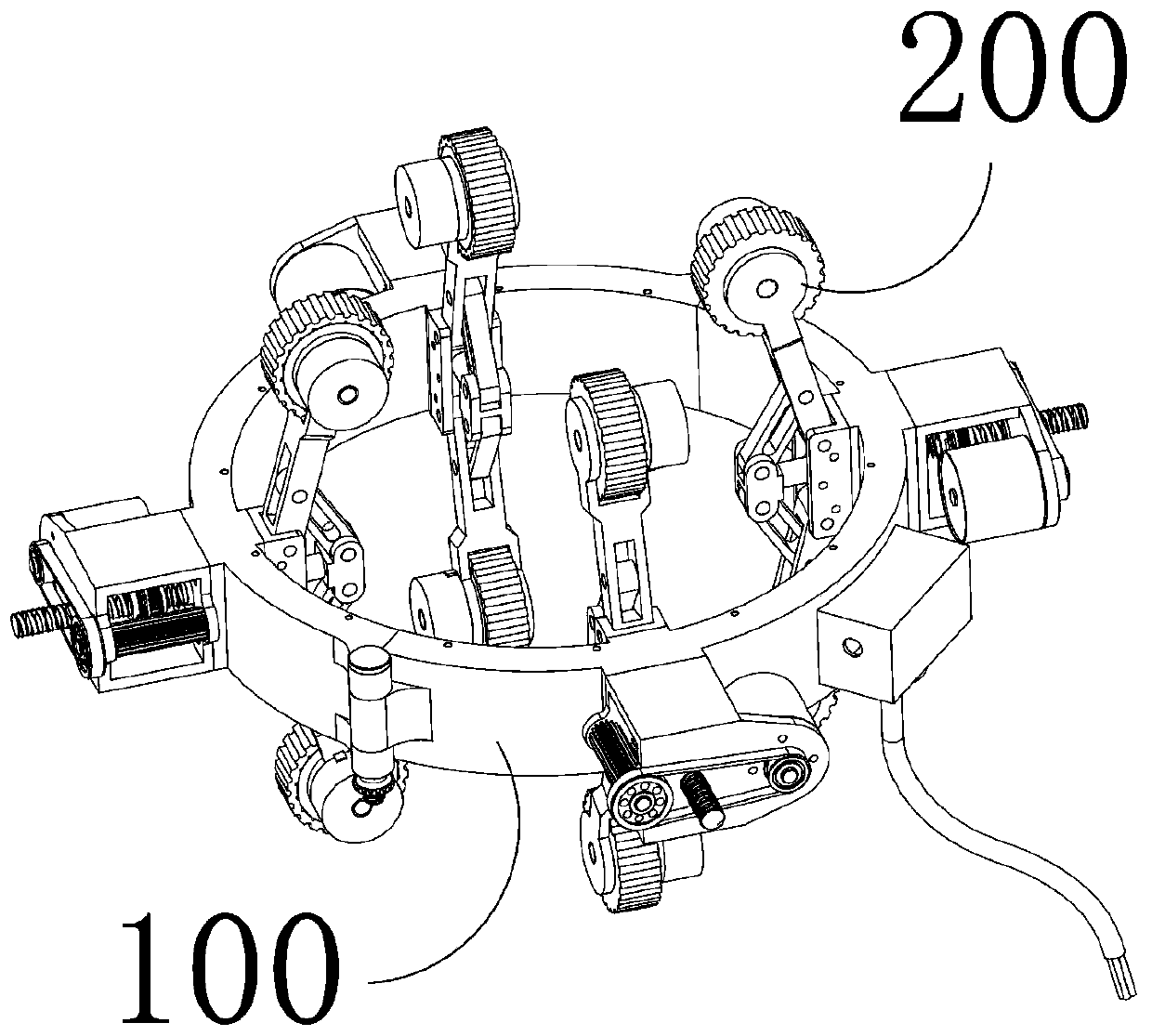 Automatic pruner for greening seedlings