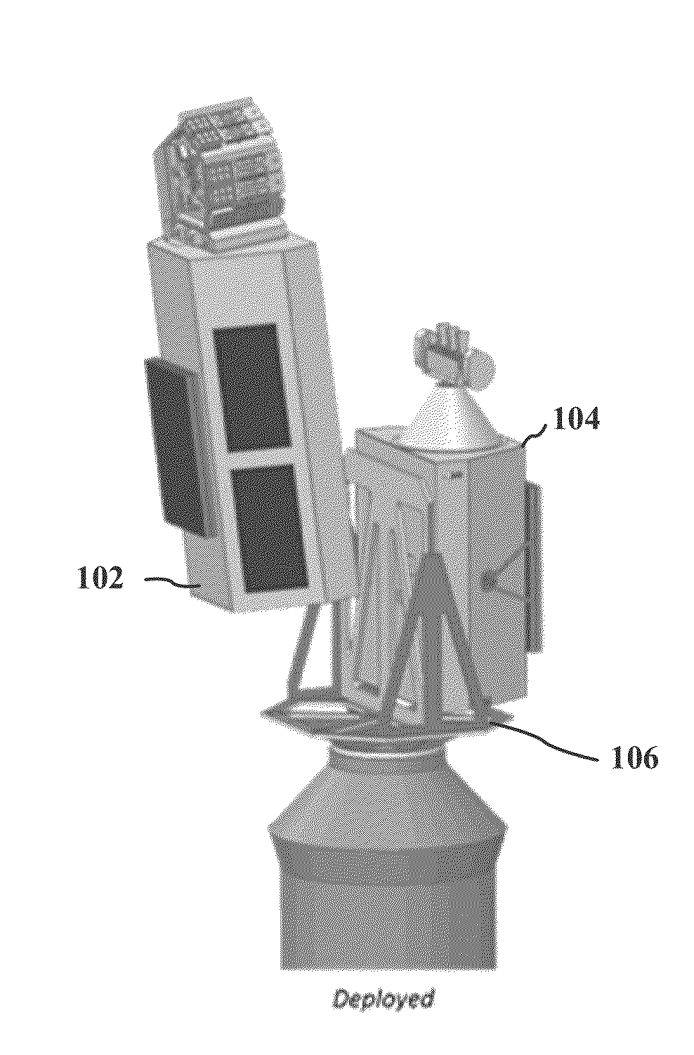 Dual spacecraft design and deployment system and method of use thereof