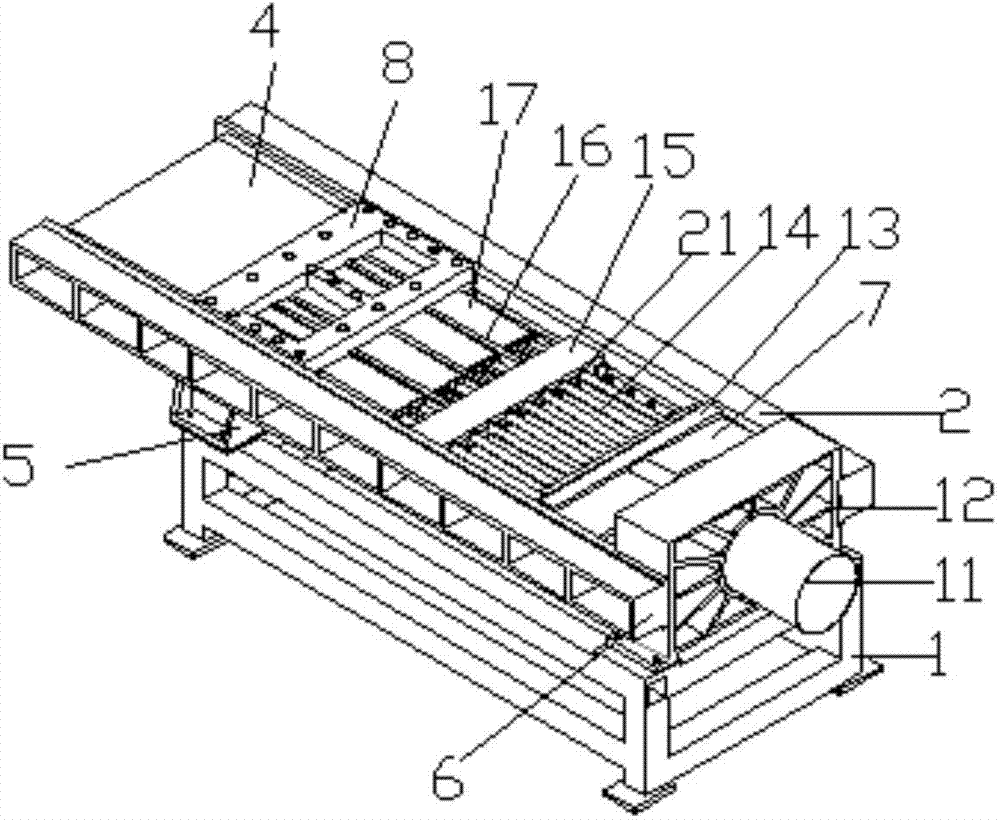 Device for generating fiber reinforced cement light porous partition wall batten