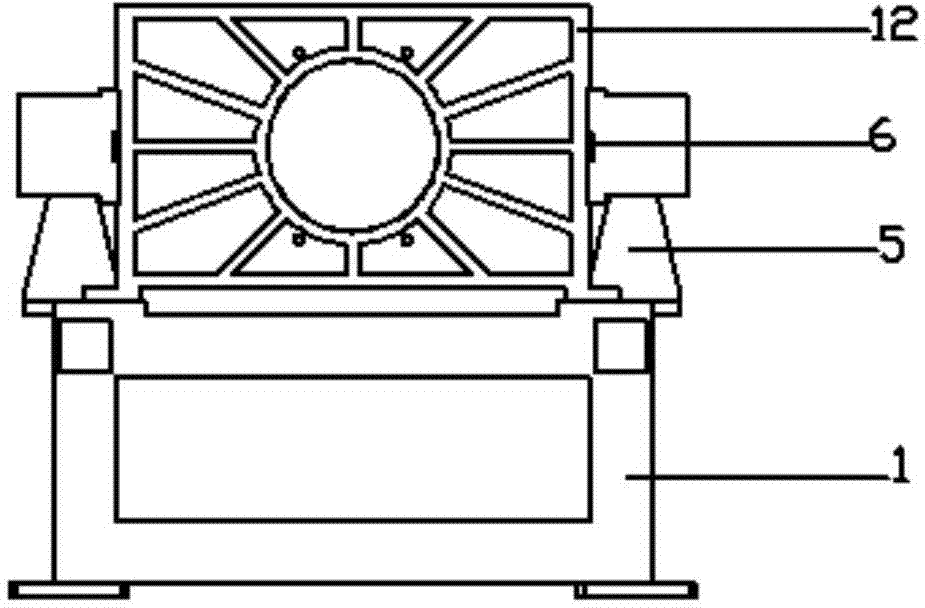 Device for generating fiber reinforced cement light porous partition wall batten