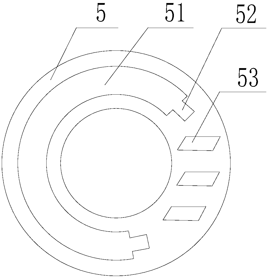 Oil drill pipe rust removal tool