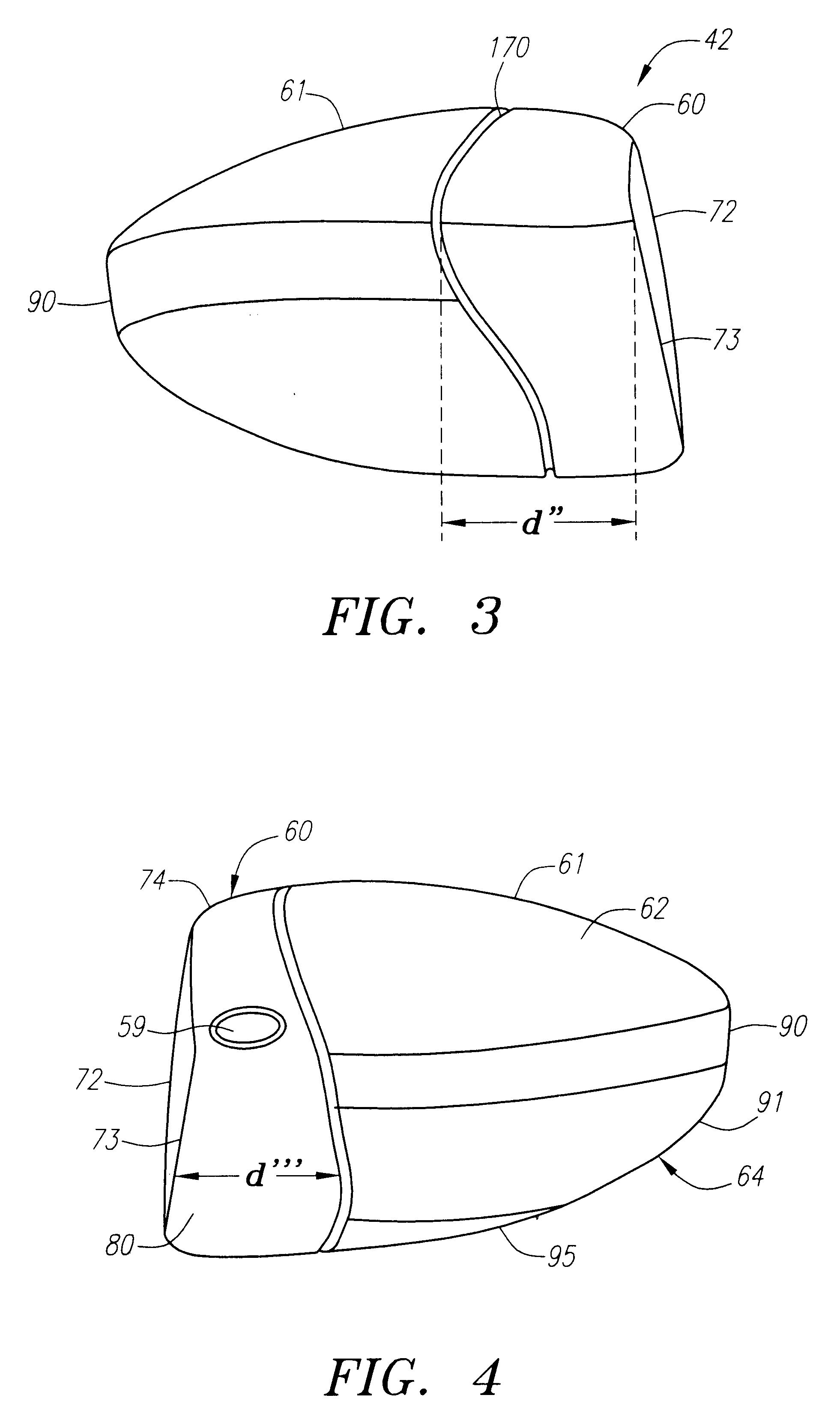 Bonded joint design for a golf club head