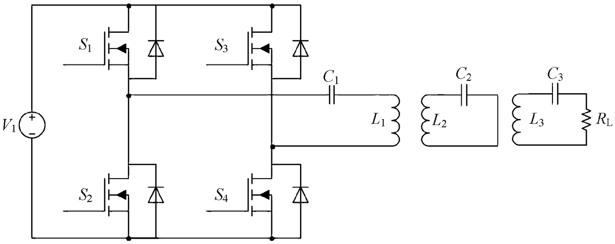 Single-relay wireless energy transmission system parameter design method