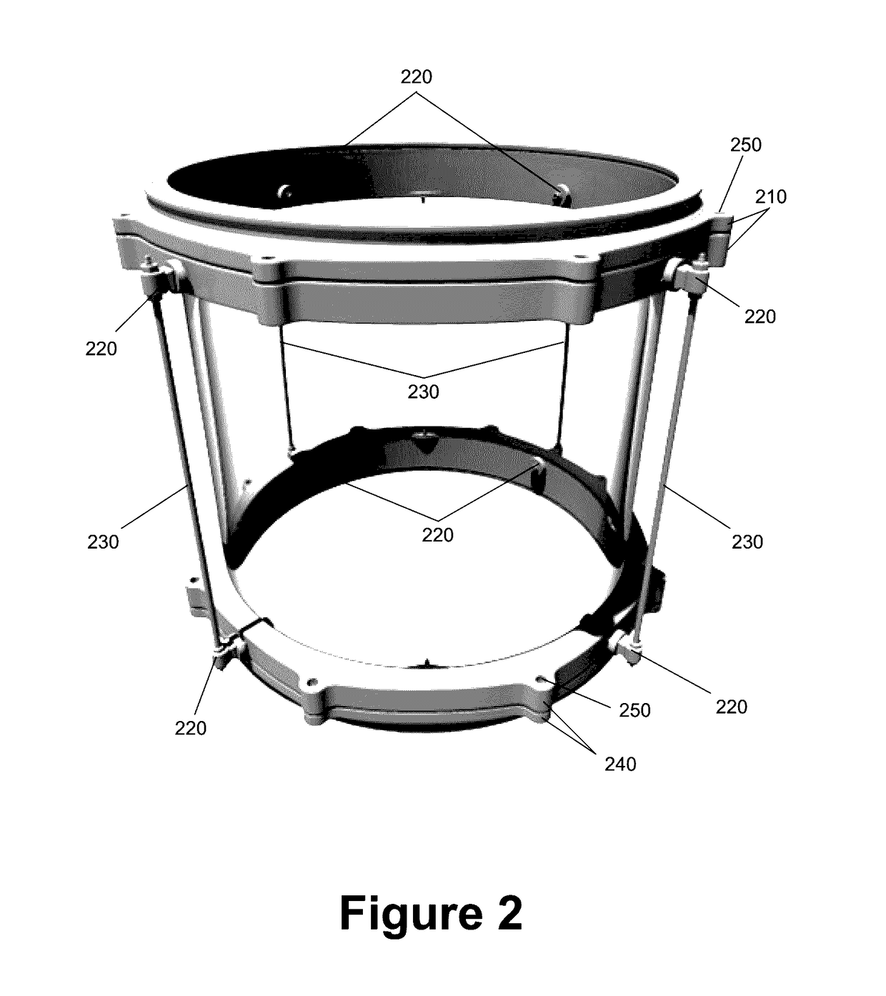 Interchangeable drum bearing edge rings