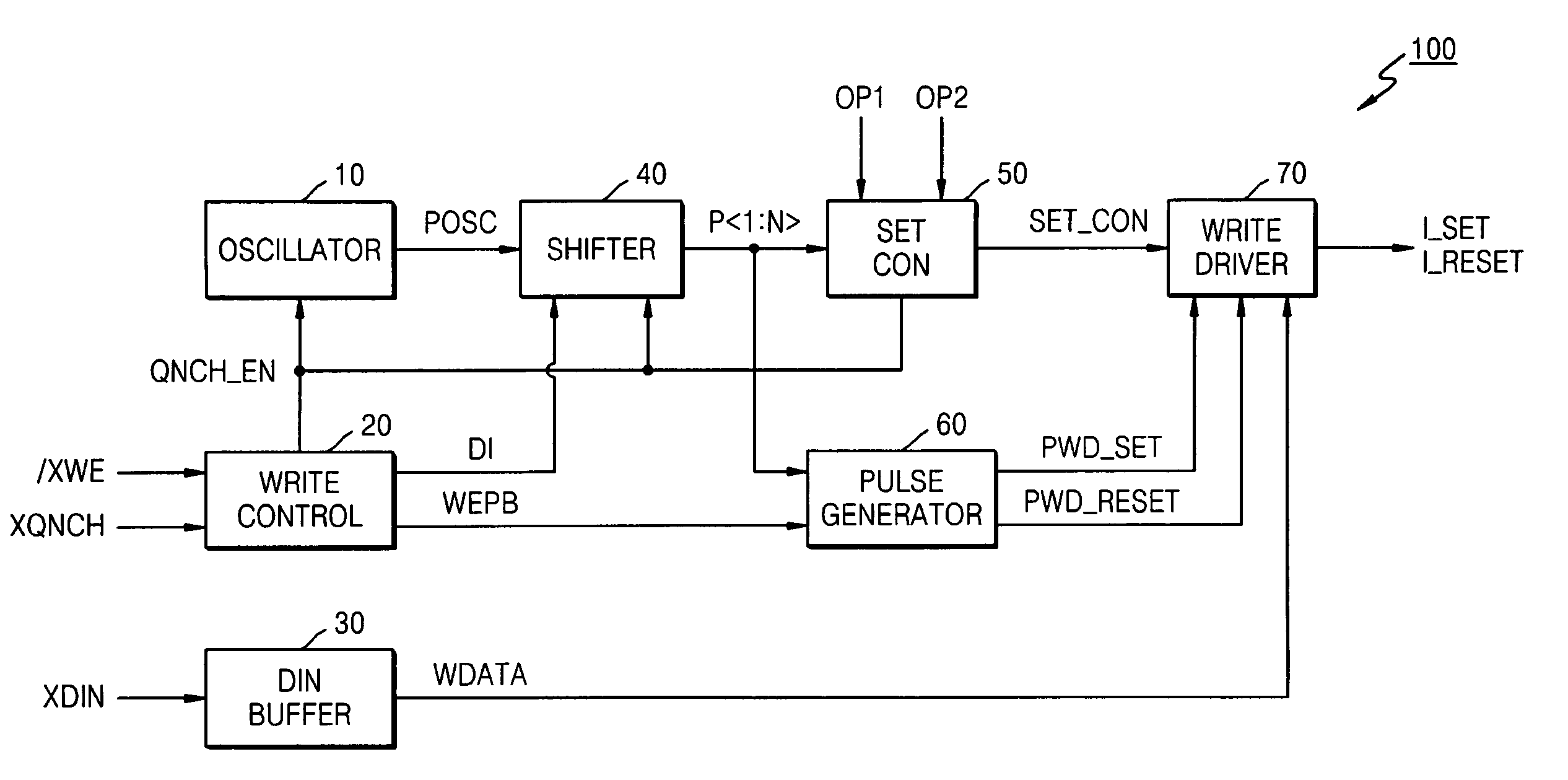 Write driver circuit for phase-change memory, memory including the same, and associated methods