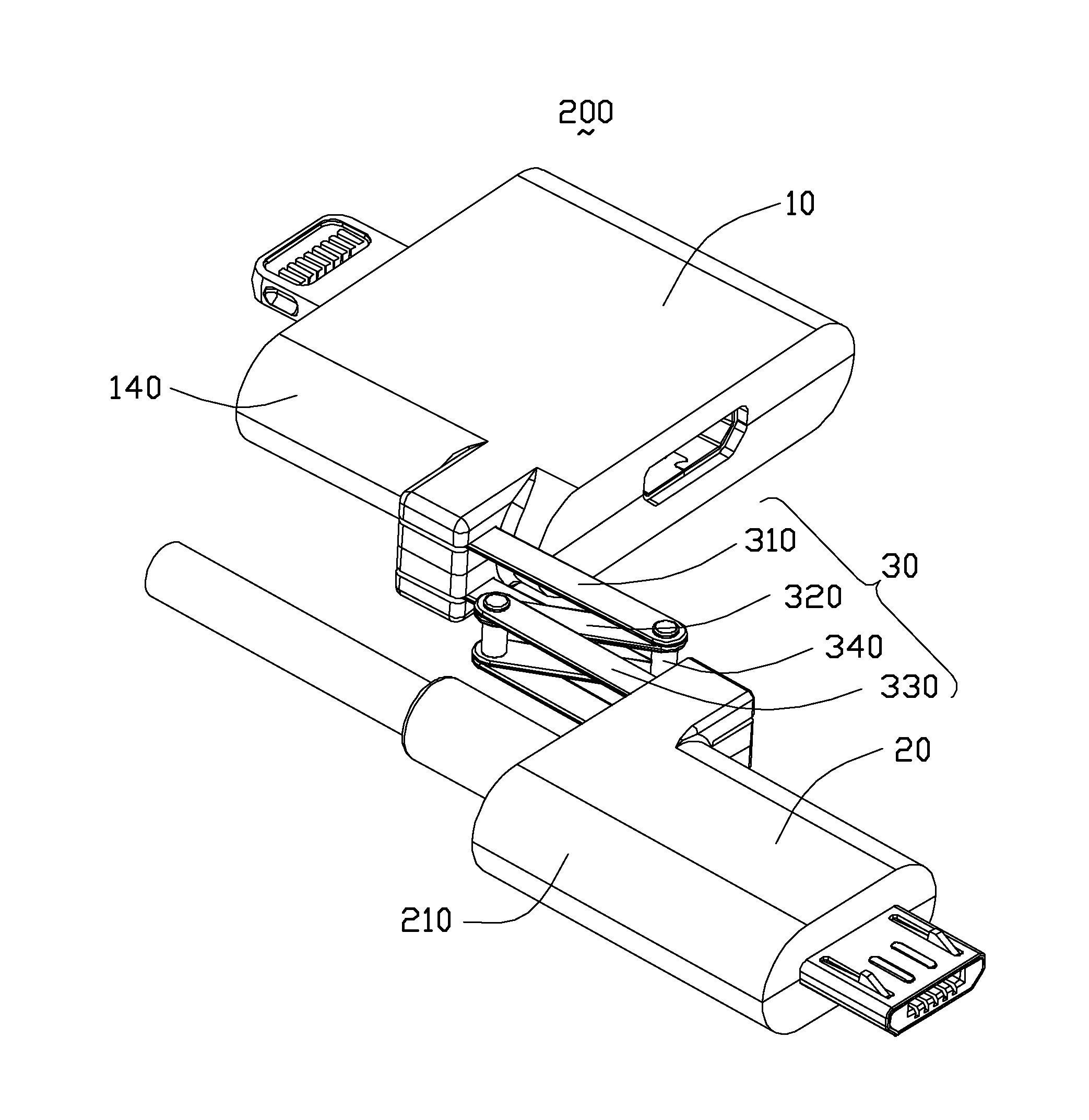 Electrical connector assembly with improved shell