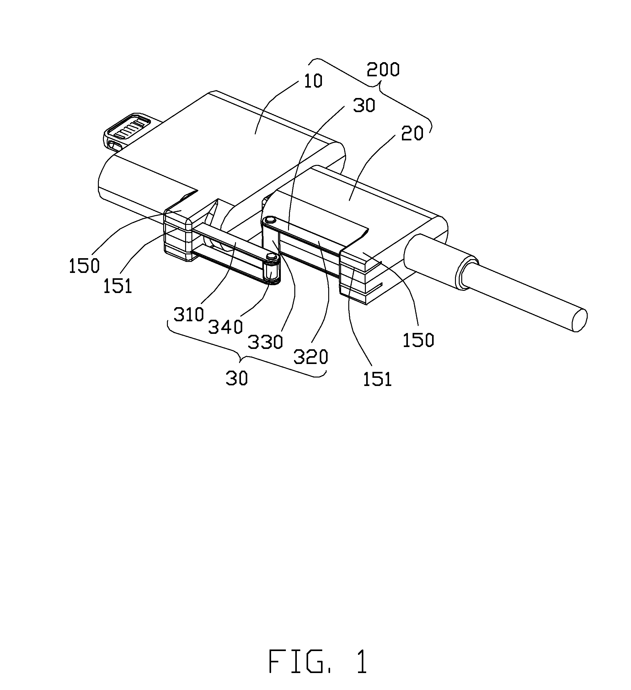 Electrical connector assembly with improved shell