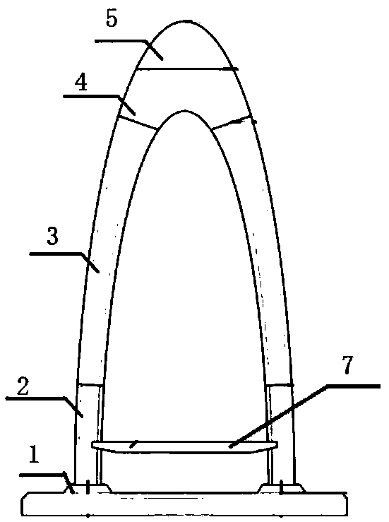 Safe and stable suspension bridge and construction technology thereof