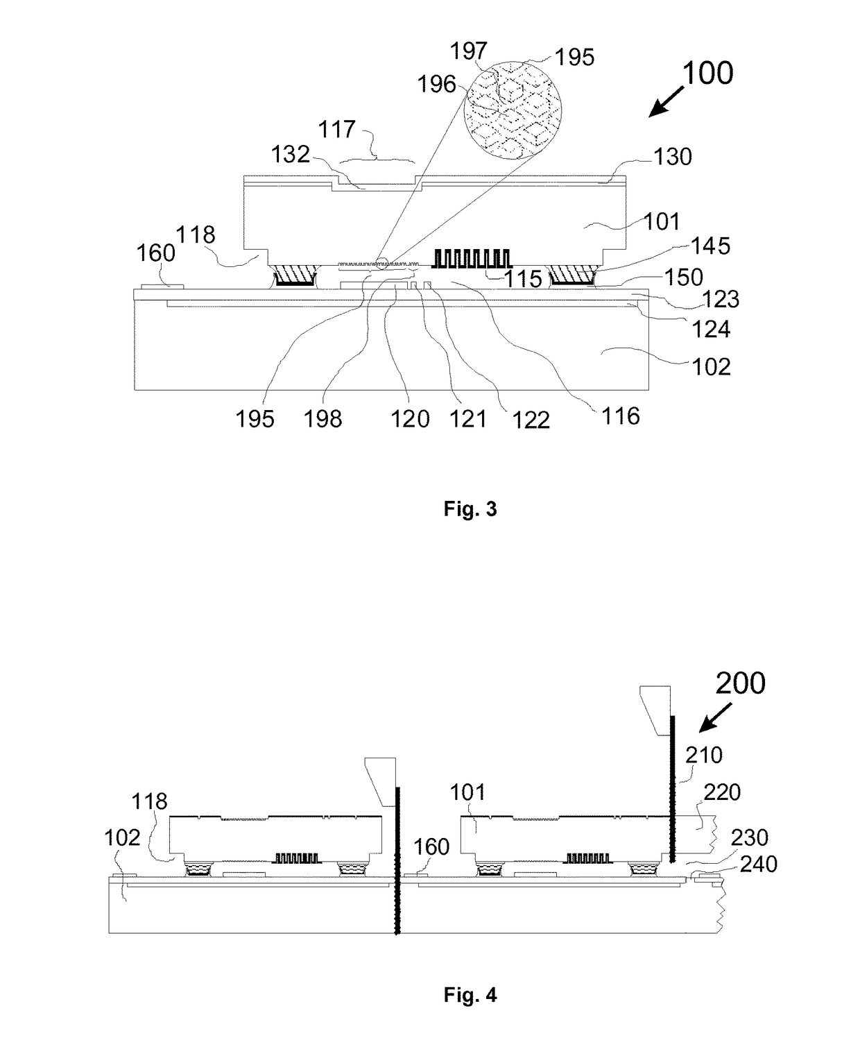 Housing for an infrared radiation micro device and method for fabricating such housing