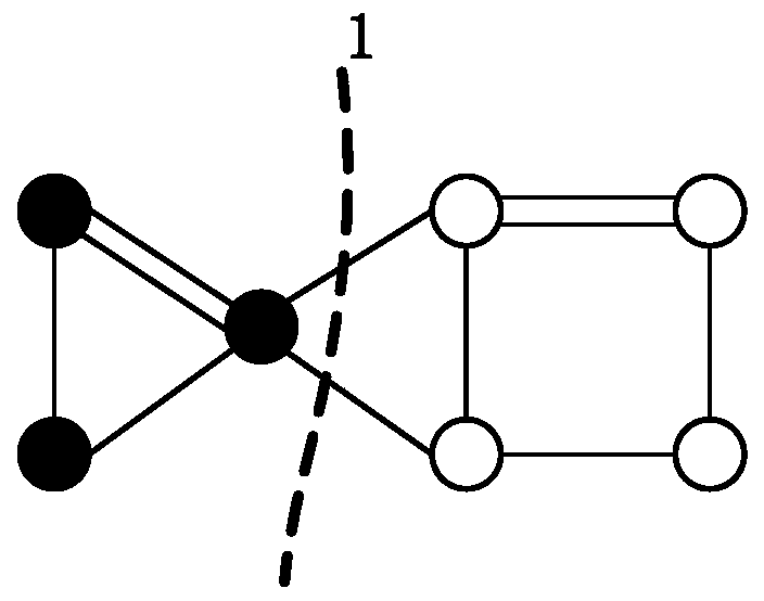 Grid structure optimization method for realizing reliable splitting based on node relevancy