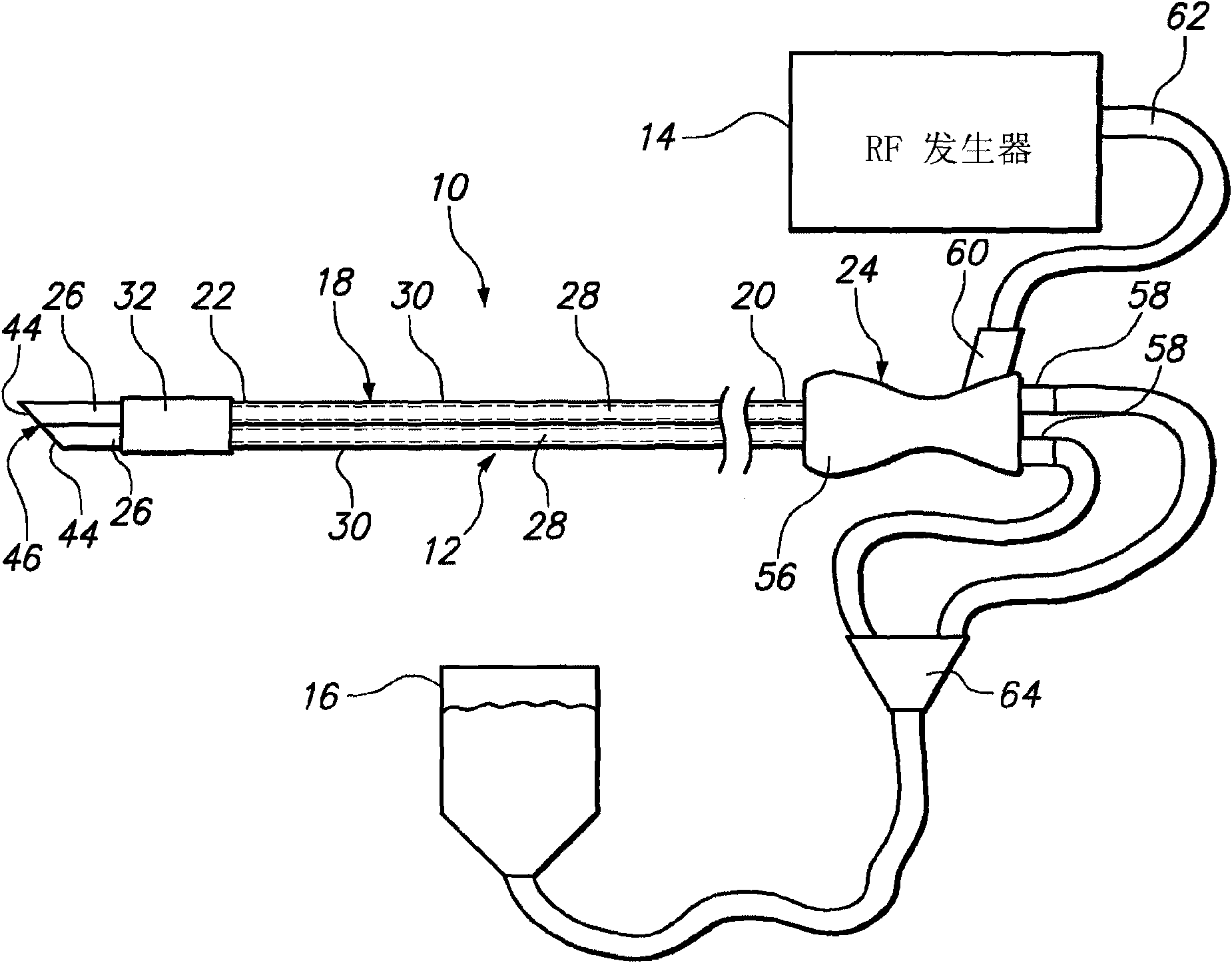 Bipolar ablation probe having porous electrodes for delivering electrically conductive fluid