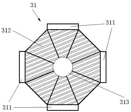 Method for improving detection precision of oil metal abrasive particles and detection device