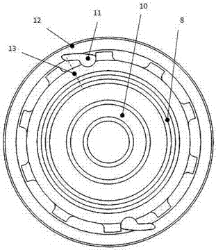 Rechargeable intelligent flywheel lock for sharing bicycle