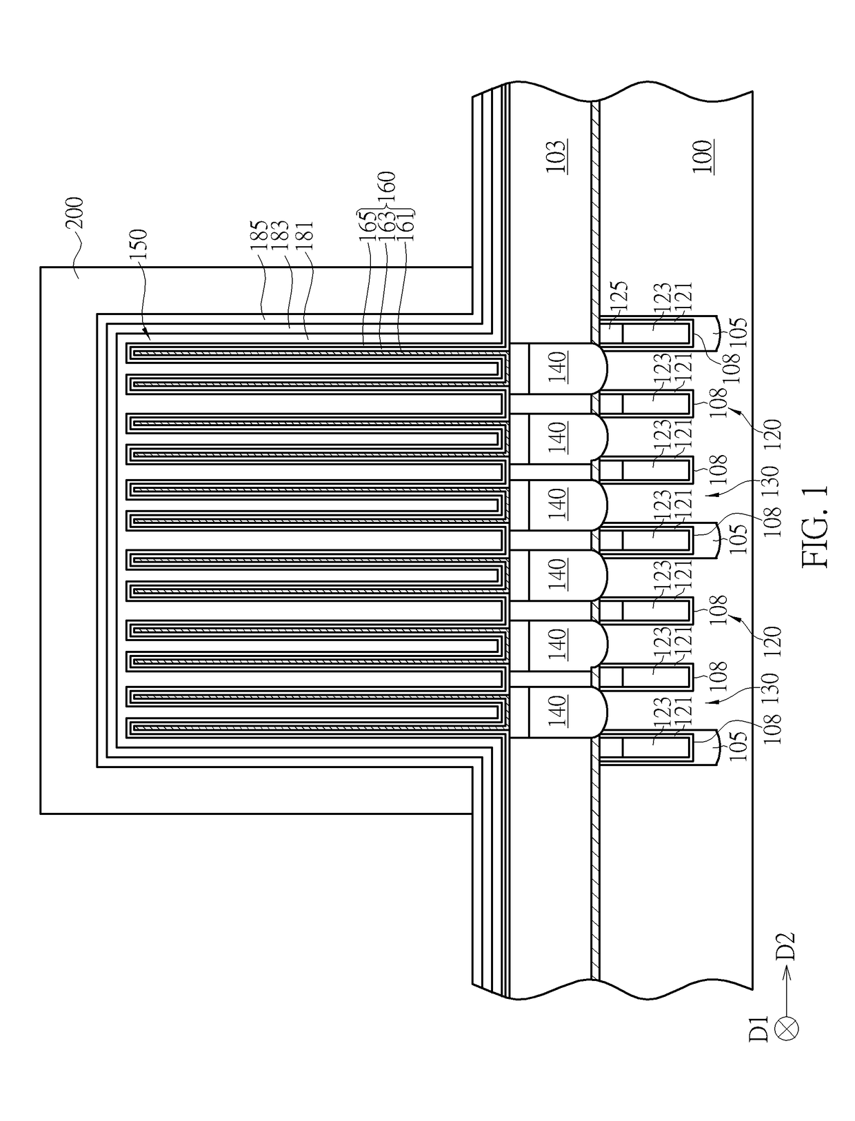 Semiconductor memory device and method of forming the same