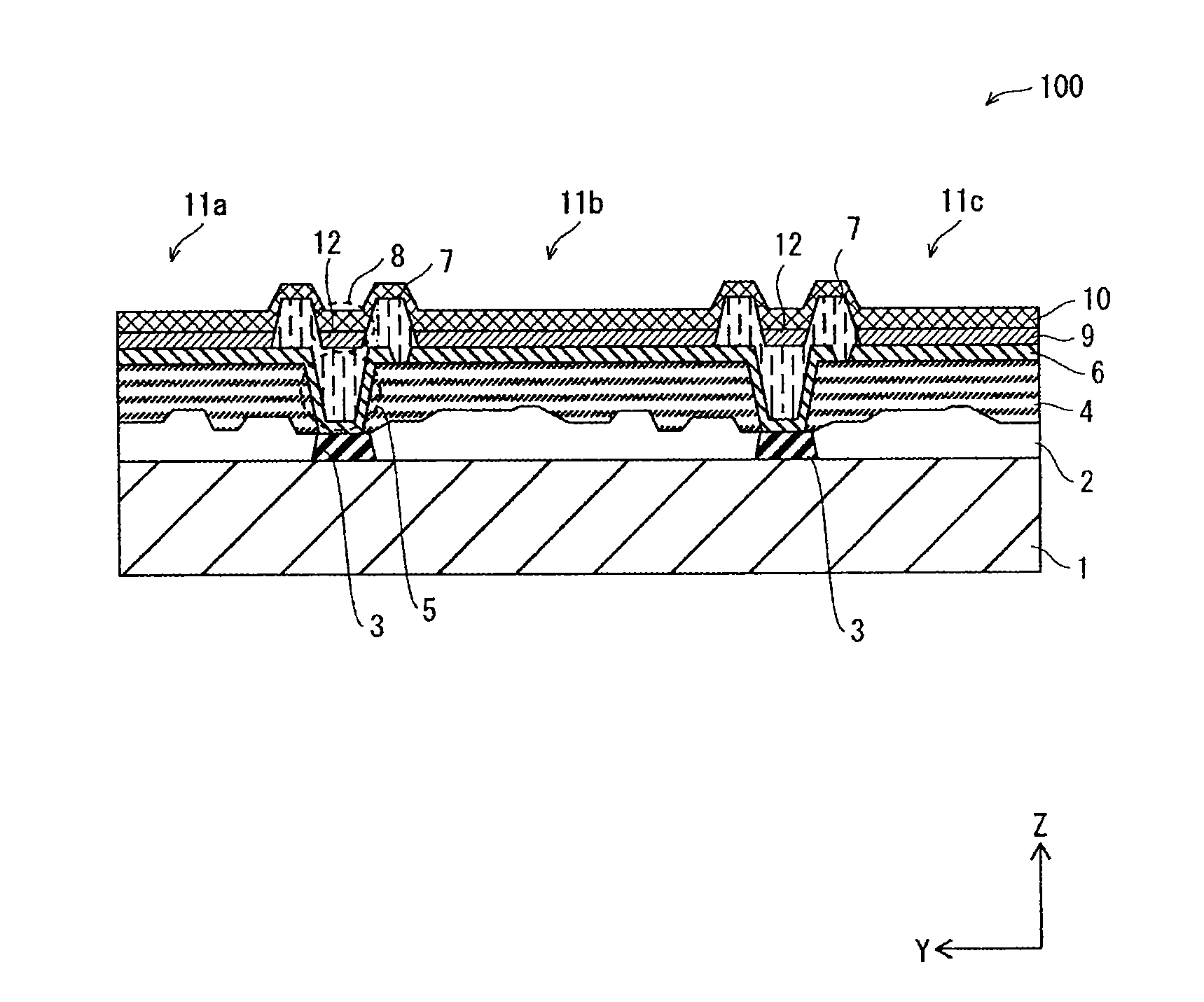 Organic el display panel and method of manufacturing the same