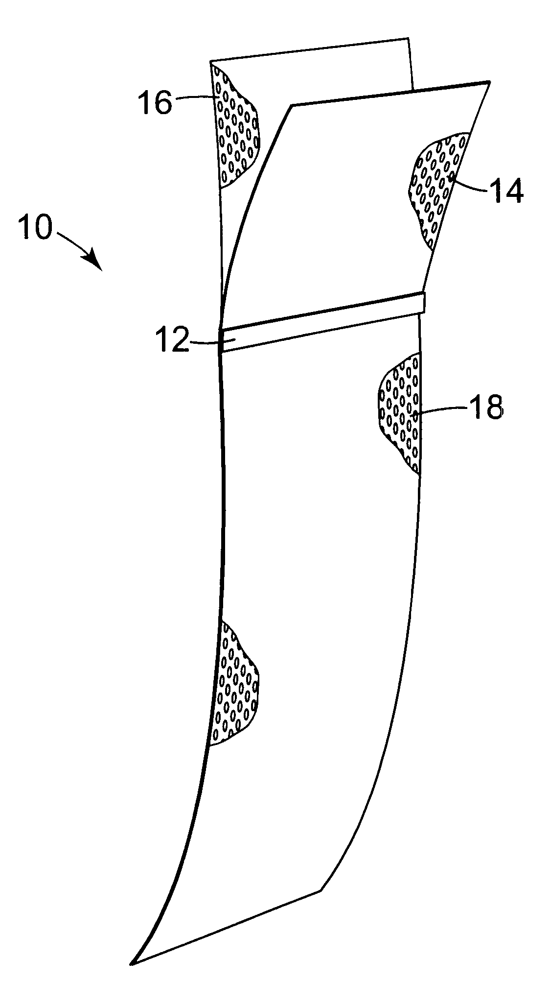 Implantable article and method