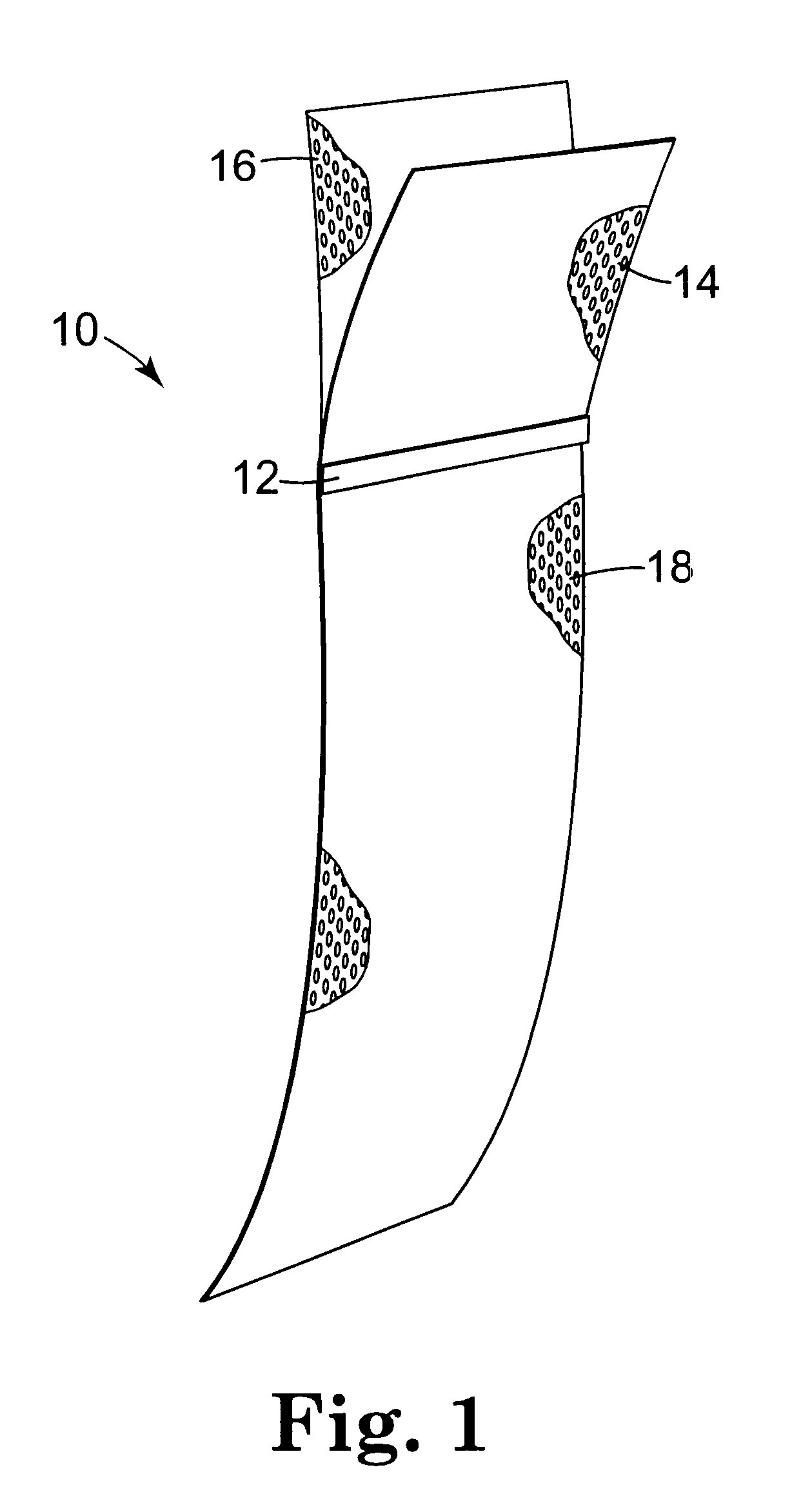 Implantable article and method