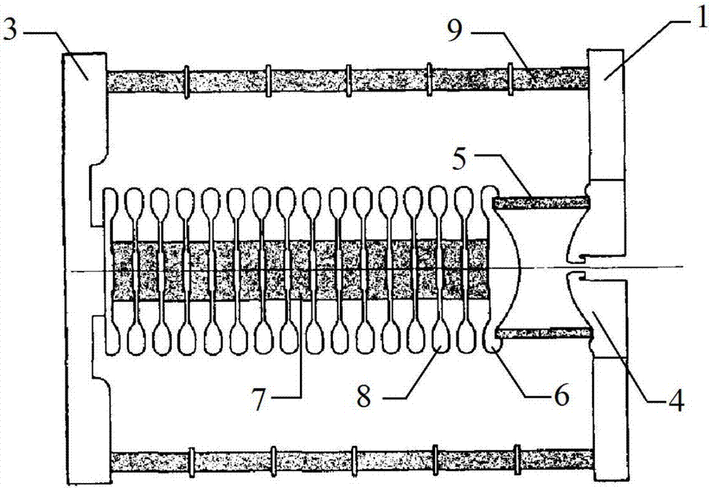 Multi-stage gas switch with corona gap