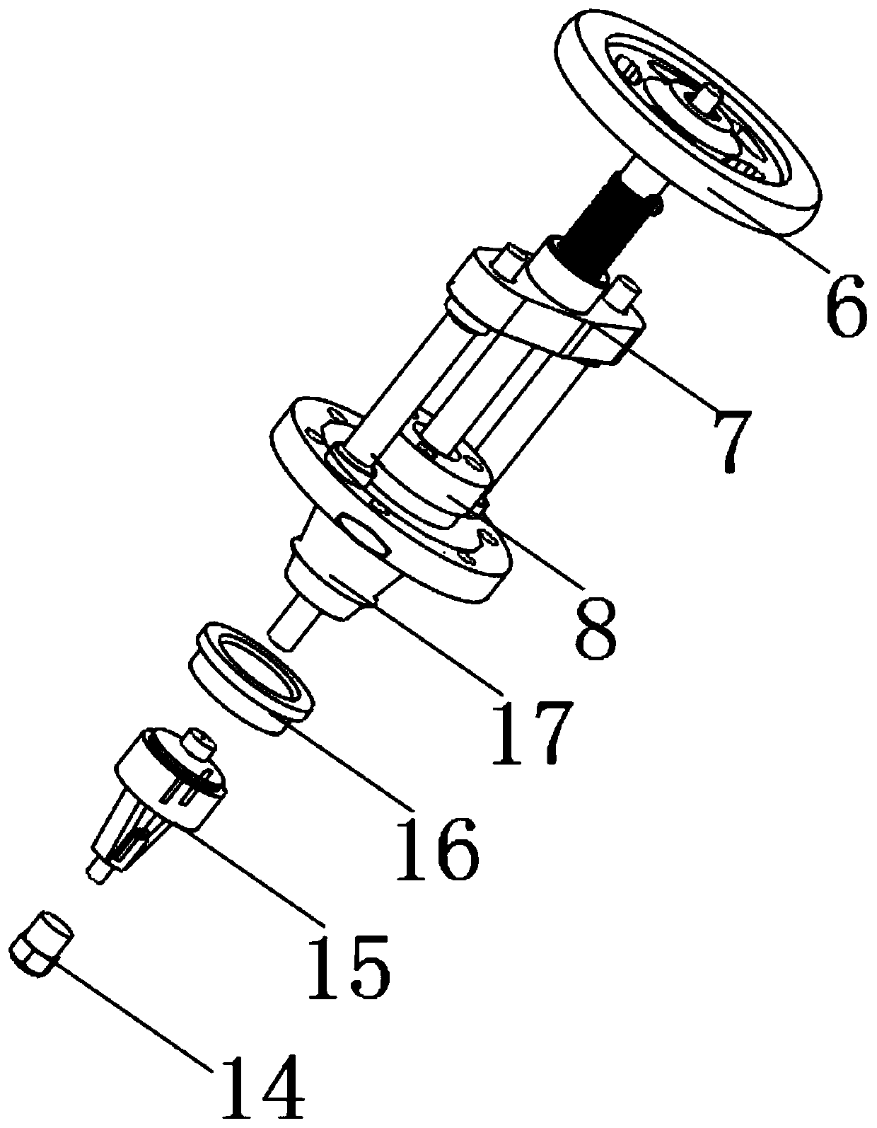 An easily adjustable anti-backflow check valve and its operating method