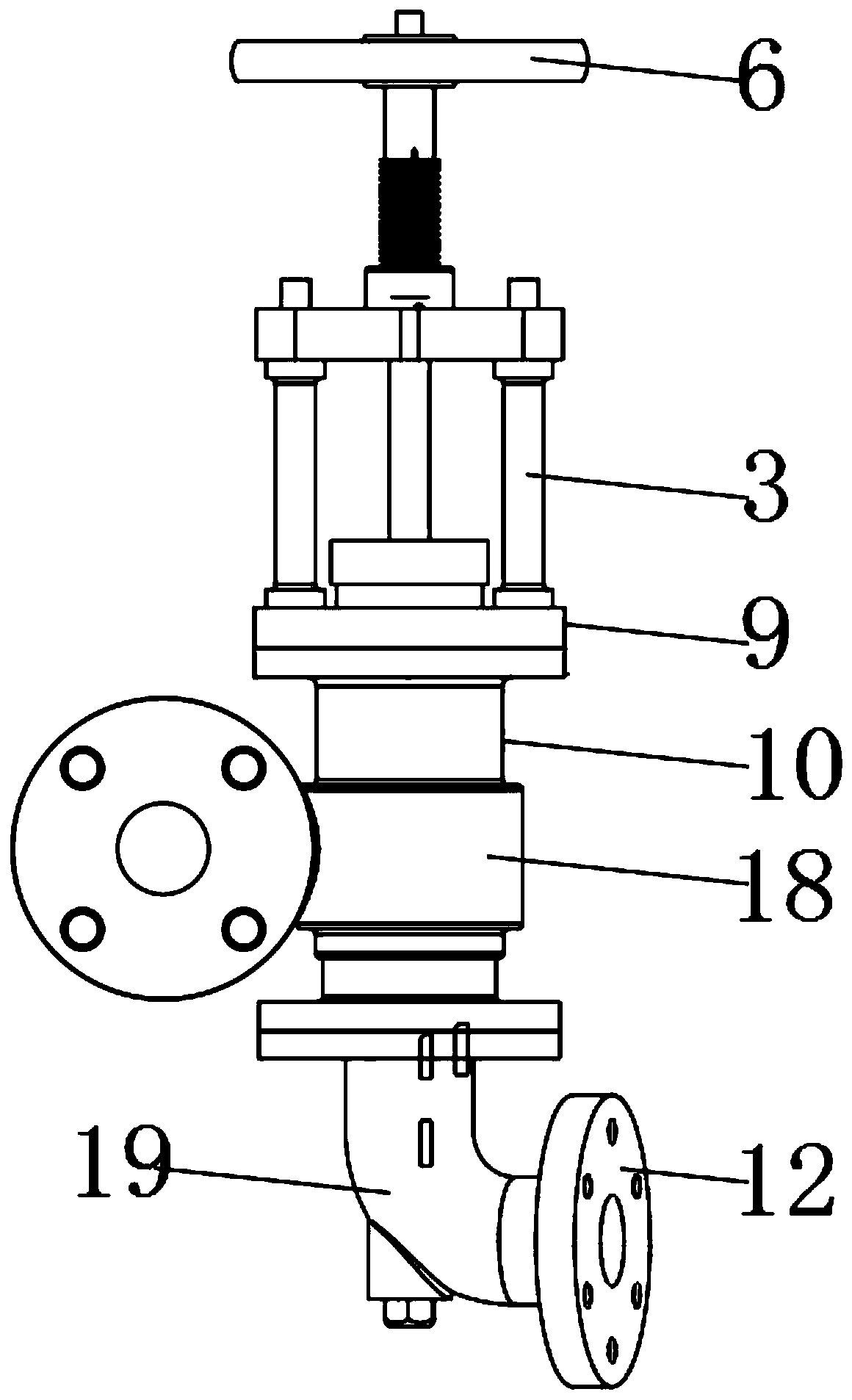 An easily adjustable anti-backflow check valve and its operating method