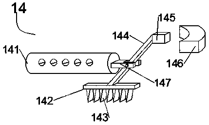 High-efficiency tea leaf killing-out device