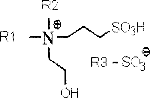 Double-functional group ionic liquid and preparation method