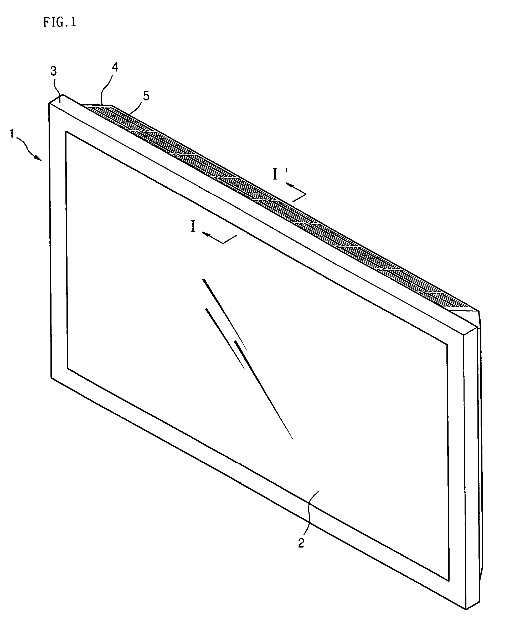 Cooling apparatus for flat display device and cross-flow fan of the cooling apparatus