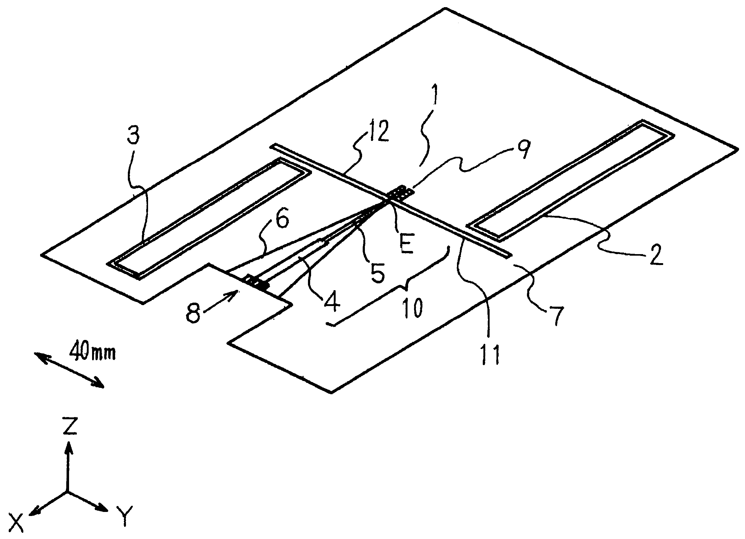 Plane antenna