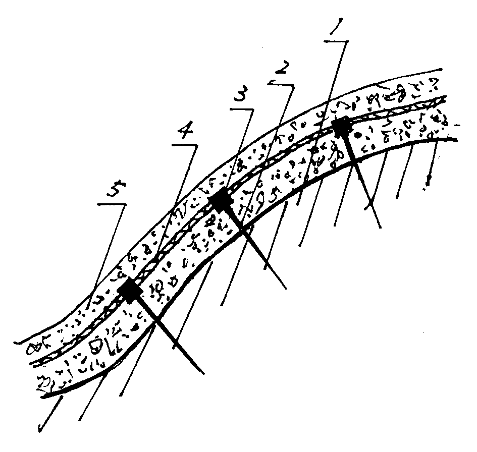 Method of utilizing plant straw to green rocky side slope