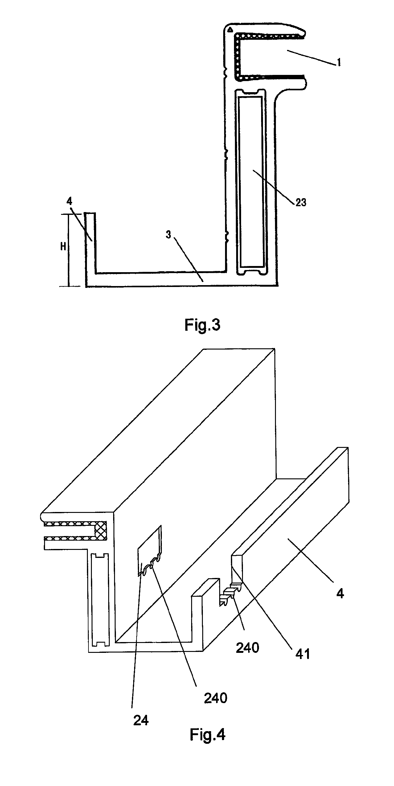 PV module frame, PV module and installation system thereof