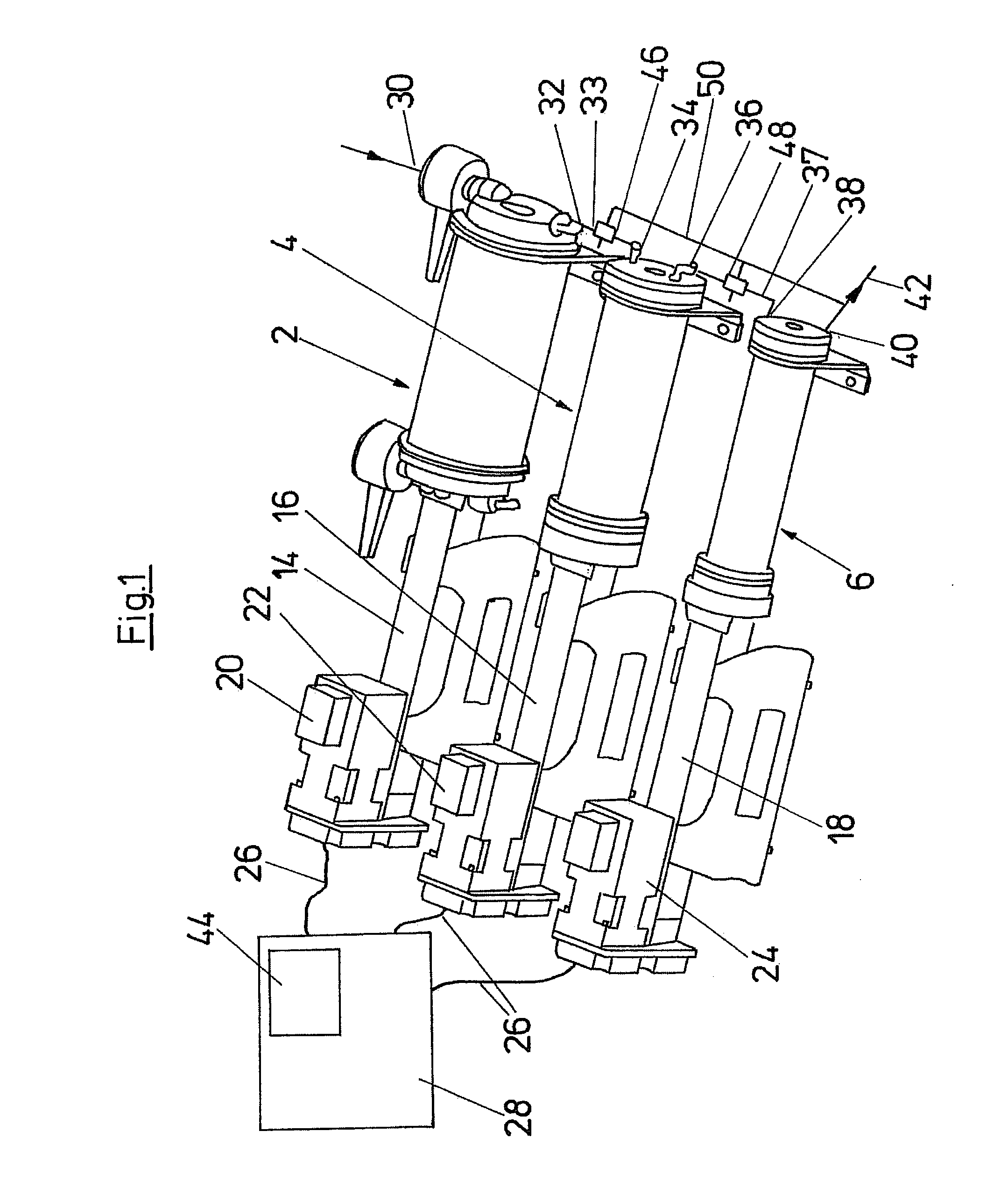 Multi-stage piston compressor