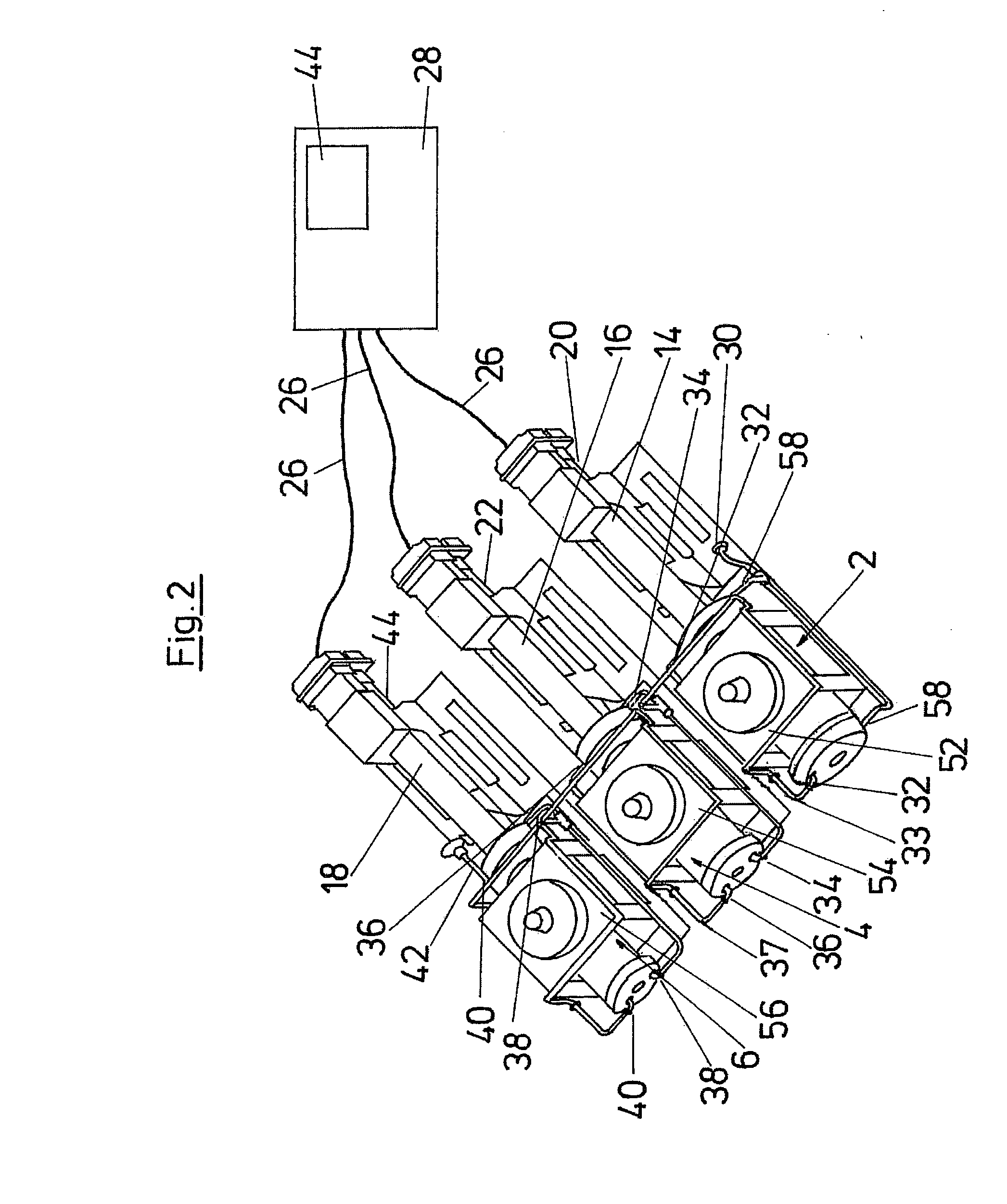 Multi-stage piston compressor