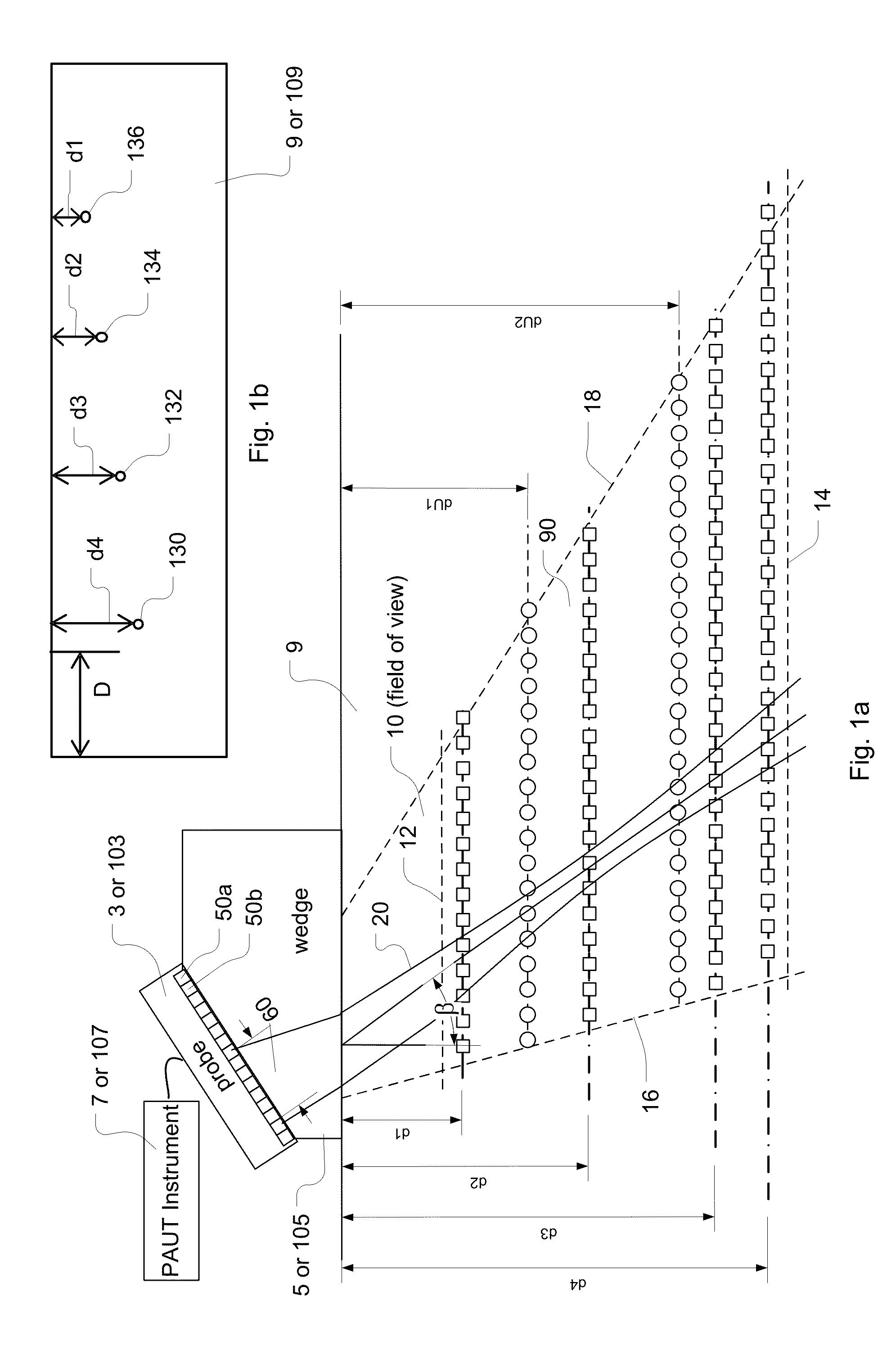 Phased array system capable of computing gains for non-measured calibration points