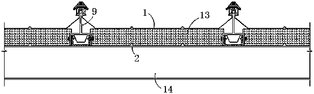 Double-layer roof system capable of improving waterproof performance